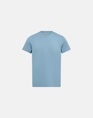 T-shirt "o-neck" | Bambusviskose | Blå -Resteröds