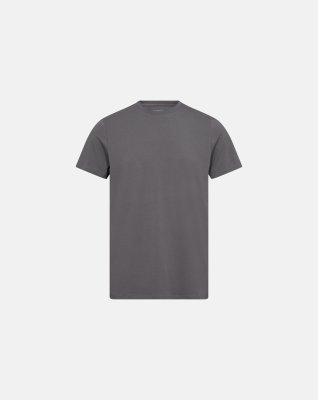 T-shirt "o-neck" | Bambusviskose | Grå -Resteröds