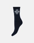 Ankelstrømper 'x-mas' | Bomuld | Navy -Decoy