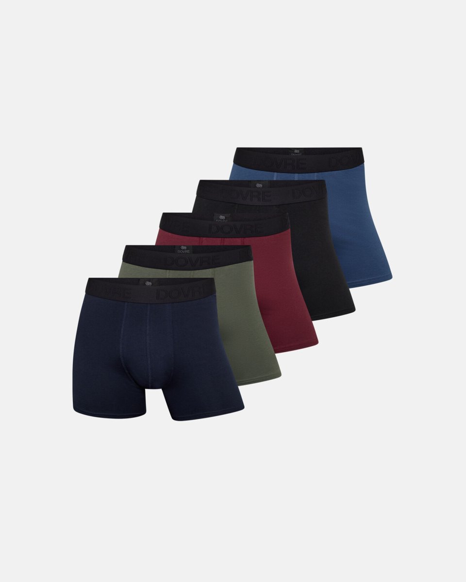 Dovre Tights 5-pak | Bomuld | Multifarvet - S