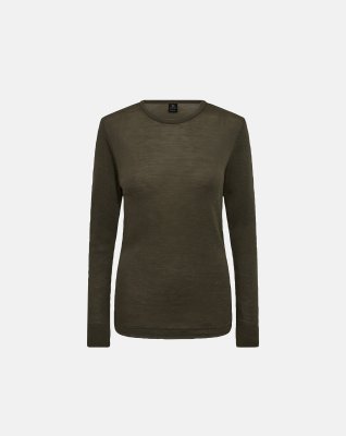 Langt undertøjssæt | 100% uld | Grøn -Dovre Women