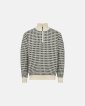 Pullover 'half zip' | 100% uld | Beige - Dovre