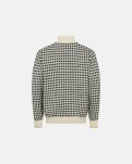 Pullover 'half zip' | 100% uld | Beige -Dovre