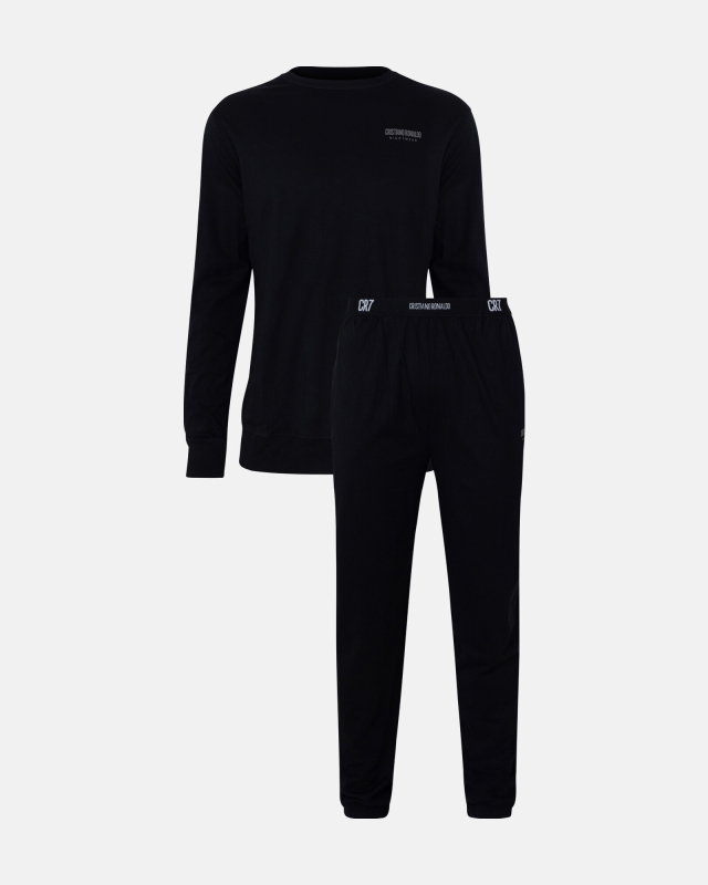 Pyjamas | 100 Bomuld | Sort
