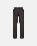 Pyjamas bukser 'sandman' | 100% Bomuld | Mørkegrå -Resteröds