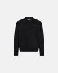 Sweatshirt m. crew neck "drake" | 100% bomuld | Sort - Resteröds