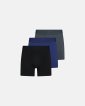 Tights "gunnar" 3-pak | Økologisk bomuld | Sort/grå/blå - Resteröds