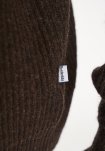 Strik cardigan 'kyle' | Uld | Brun -Resteröds