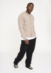 Strik cardigan 'dean' | Uld | Sand -Resteröds