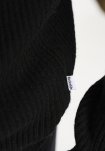 Strik cardigan 'kyle' | Uld | Sort -Resteröds