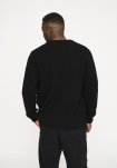 Strik cardigan 'kyle' | Uld | Sort -Resteröds