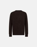 Strik pullover 'michael' | Uld | Brun -Resteröds
