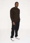 Strik pullover 'michael' | Uld | Brun -Resteröds