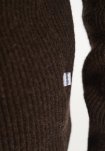 Strik pullover 'michael' | Uld | Brun -Resteröds