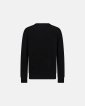 Strik pullover 'michael' | Uld | Sort - Resteröds