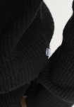 Strik pullover 'michael' | Uld | Sort -Resteröds