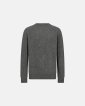 Strik pullover 'michael' | Uld | Grå melange - Resteröds