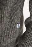 Strik pullover 'michael' | Uld | Grå melange -Resteröds