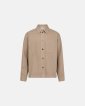 Overshirt 'armstrong' | 100% Bomuld | Sand - Resteröds