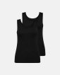Tanktop 2-pak | Bambusviskose | Sort - Decoy