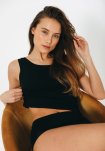 Tanktop 2-pak | Bambusviskose | Sort -Decoy