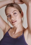 Stroptop | 100% uld | Lavendel -JBS of Denmark Women