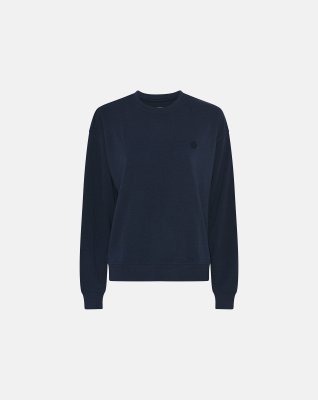 Trøje med logo | Bambusviskose | Navy -JBS of Denmark Women