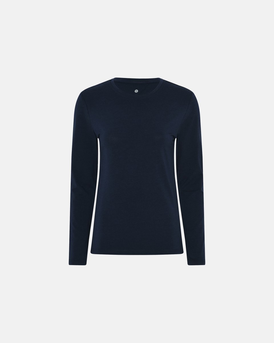 JBS of Denmark Women Langærmet t-shirt | Bambusviskose | Navy - XS