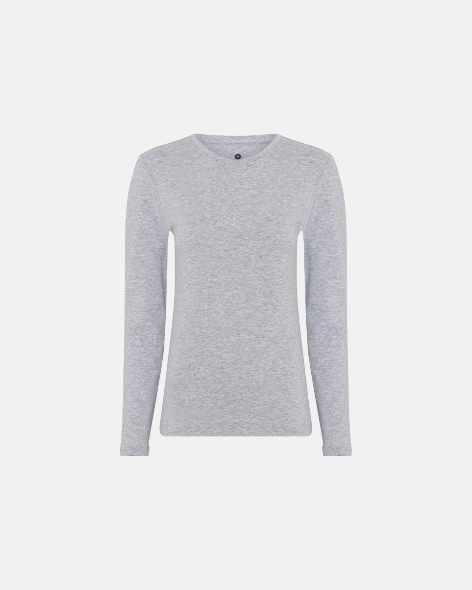 JBS of Denmark Women Langærmet t-shirt | Bambusviskose | Grå - S