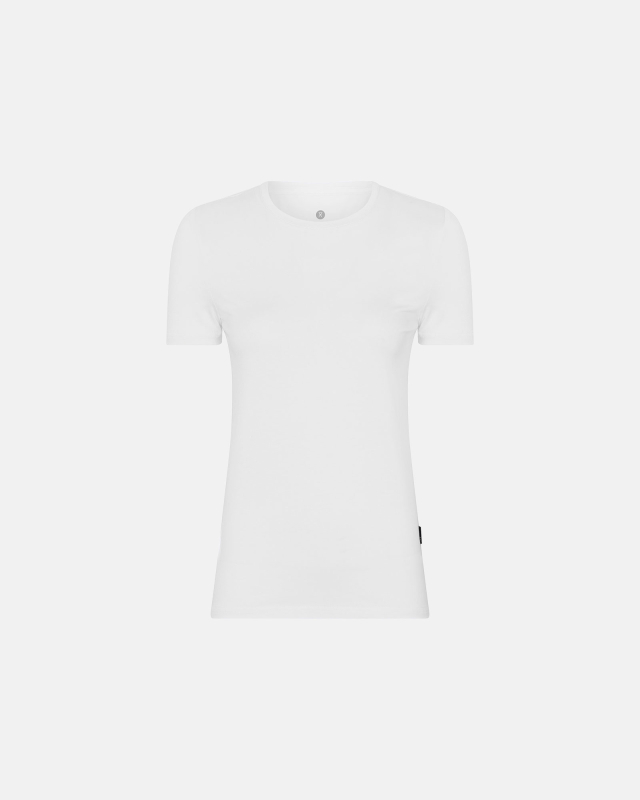 T-shirt o-neck | Bambusviskose | Hvid