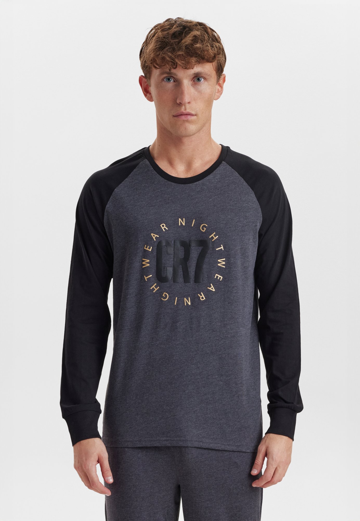 Pyjamas | 100% bomuld | Grå -CR7 Pyjamas | 100% bomuld | Grå -CR7