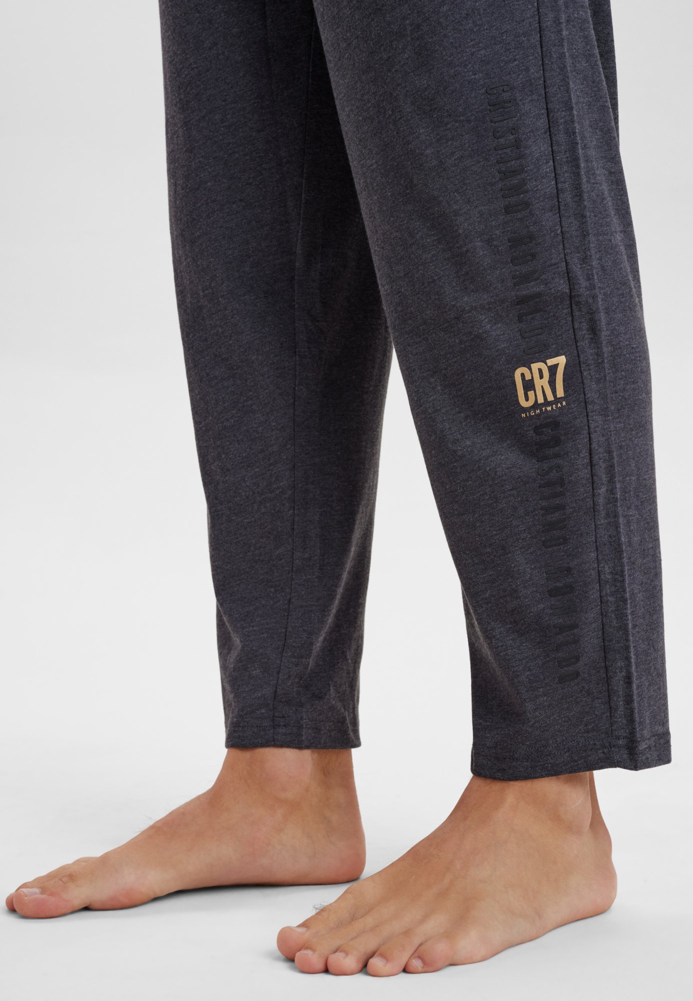 Pyjamas | 100% bomuld | Grå -CR7 Pyjamas | 100% bomuld | Grå -CR7