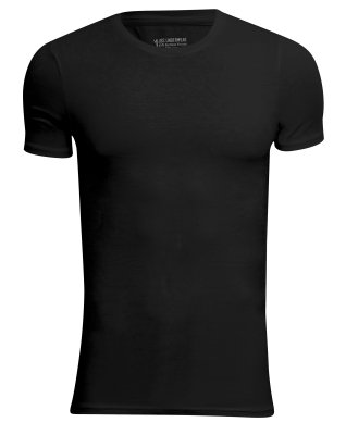 T-shirt "o-neck" 2-pak | Bambusviskose | Sort -JBS