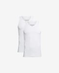 Tanktop 2-pak, Bambusviskose, Hvid