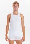 Tanktop 2-pak, Bambusviskose, Hvid