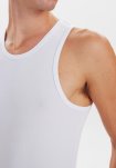 Tanktop 2-pak, Bambusviskose, Hvid