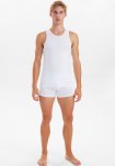 Tanktop 2-pak, Bambusviskose, Hvid