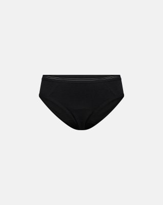 Tai inkontinens trusse, 30ml, Bambusviskose, Sort