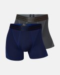 Trunks 'fashion' 2-pak, Mikrofiber, Multifarvet