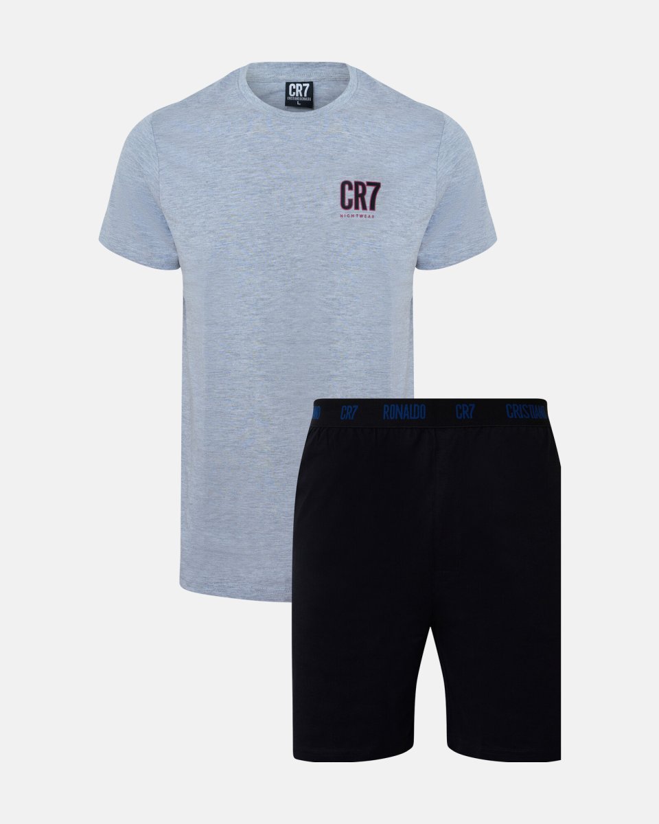CR7 Pyjamas m. shorts | 100% bomuld | Multifarvet - M