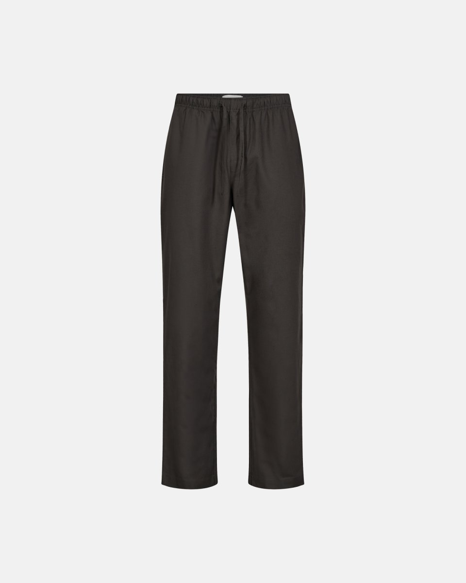 Resteröds Sandman pyjamas bukser | 100% Bomuld | Mørkegrå - S