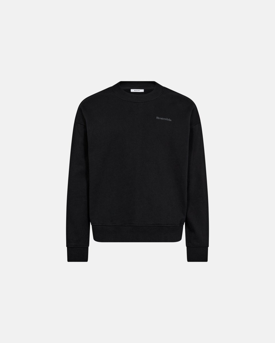 Resteröds Drake sweatshirt | 100% bomuld | Sort - S
