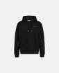 Sweatshirt m. hoodie "jay" | 100% Bomuld | Sort - Resteröds