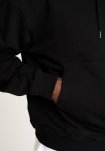 Jay hoodie, 100% Bomuld, Sort