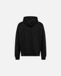 Sweatshirt m. hoodie "jay" | 100% Bomuld | Sort -Resteröds
