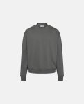 Sweatshirt m. crew neck "drake" | 100% bomuld | Grå -Resteröds