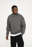 Sweatshirt m. crew neck "drake" | 100% bomuld | Grå -Resteröds