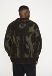 Cardigan "jack" | Uld | Brun/grøn -Resteröds