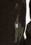 Cardigan "jack" | Uld | Brun/grøn -Resteröds
