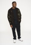 Cardigan "jack" | Uld | Brun/grøn -Resteröds